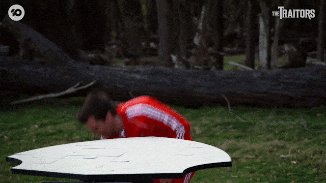 Challenge GIF by The Traitors Australia