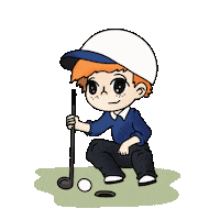 Sport Golf Sticker