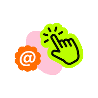 Hand Finger Sticker by Realizing Progress