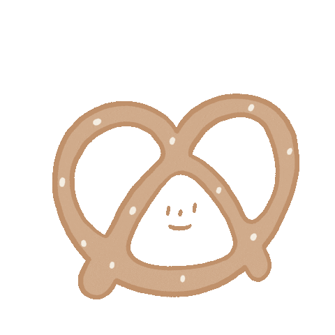 Pretzels Sticker
