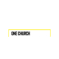 Onechurch Sticker by Parallel Church