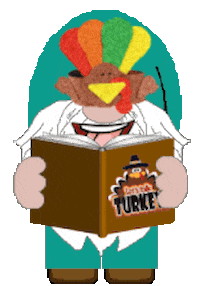 Turkey Jokes Sticker