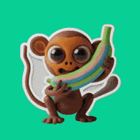 Hungry Monkey GIF