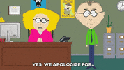mr. mackey principal victoria GIF by South Park 