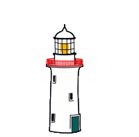 Lighthouse Gaeilge Sticker by Údarás na Gaeltachta