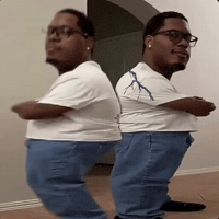 African American Twins GIF