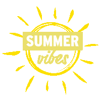 Beach Sunshine Sticker by Tchibo