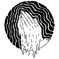 rock melting Sticker by Greenway Records