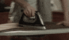 iron laundry GIF
