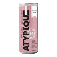 LesBreuvagesAtypique cocktail alcoholfree readytodrink atypique Sticker