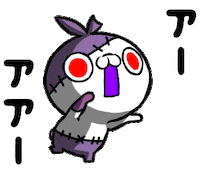 Line うさぎ Sticker by クレイジー闇うさぎ