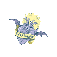 Heart Sticker by Cryptshow