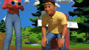Dance Camping GIF by Moonbug