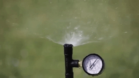 EwingIrrigation giphygifmaker sprinkler irrigation water pressure GIF