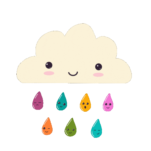 Rain Cloud Sticker