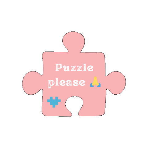 Jigsaw Puzzle Sticker