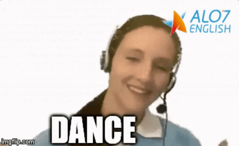 dance total physical response GIF by ALO7.com