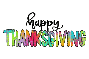 Thanksgiving Day Sticker by AlwaysBeColoring