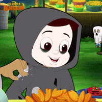 Halloween Ghost GIF by Chhota Bheem