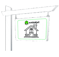emlakjet ev emlak kiralık kiralık ev Sticker