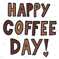Coffee Day Sticker