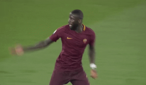 frustrated antonio rudiger GIF by AS Roma