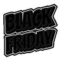 Black Friday Text Sticker