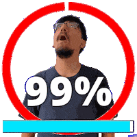 99 Percent Sticker