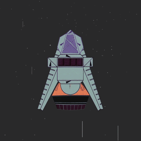 space 2d GIF by Martin