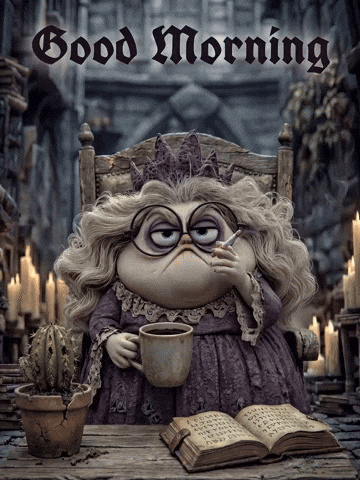 Good Morning Smoking GIF