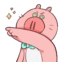 mr_ropig pig 戳 ropig 兔子豬先生 Sticker