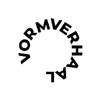 vormverhaal logo design branding newwork Sticker