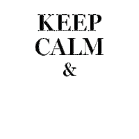 Keep Calm Sticker by Sociolla