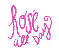 Drinks Rose All Day Sticker