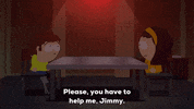 table chatting GIF by South Park 