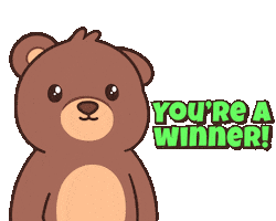Teddy Bear Gold Sticker by BEARISH