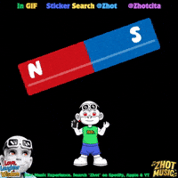 North Pole Magnet GIF by Zhot Music