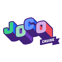 JoCoCruise cruise pride colors jococruise joco cruise Sticker