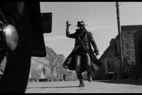 Slamming Nicolas Cage GIF