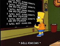 Season 6 Punishment GIF by The Simpsons