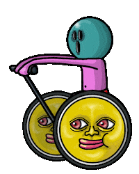 Fun Car Sticker by yu-san