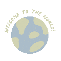 Mother Earth Baby Sticker by softspot.baby