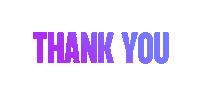 Thank You Very Much Love Sticker by KARO GLAZER