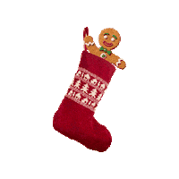 Gingerbread Man Christmas Sticker by Tune Talk