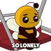 Miss You Waiting Sticker by Plan Bee Studios