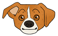 Dog Blink Sticker