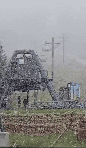 Freak June Snowstorm Hits Southern Montana