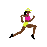 Bgr Sticker by Black Girls Run!