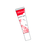 oOlution oo oolution spot off Sticker