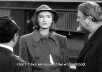 i'd listen to her greta garbo GIF by Maudit